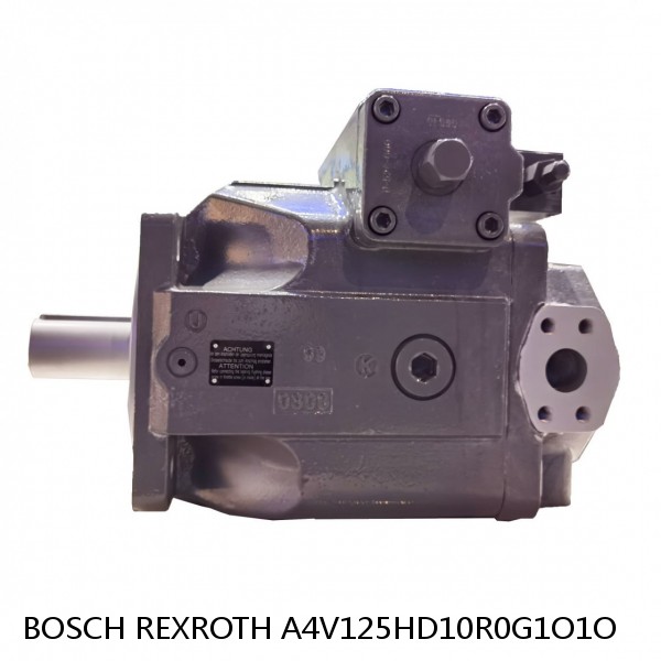 A4V125HD10R0G1O1O BOSCH REXROTH A4V VARIABLE PUMPS #1 image