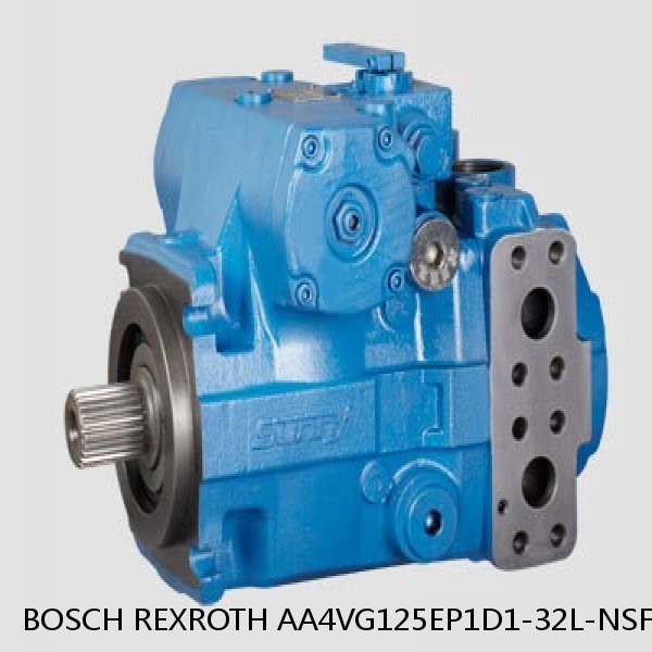 AA4VG125EP1D1-32L-NSF52K021E-S BOSCH REXROTH A4VG VARIABLE DISPLACEMENT PUMPS #1 image